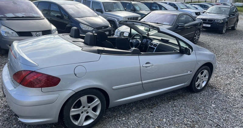 Peugeot 307 CC cena 9800 przebieg: 170000, rok produkcji 2004 z Mikołajki małe 742